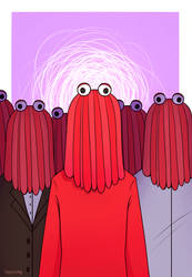 RED (Don't Hug Me, I'm Scared)