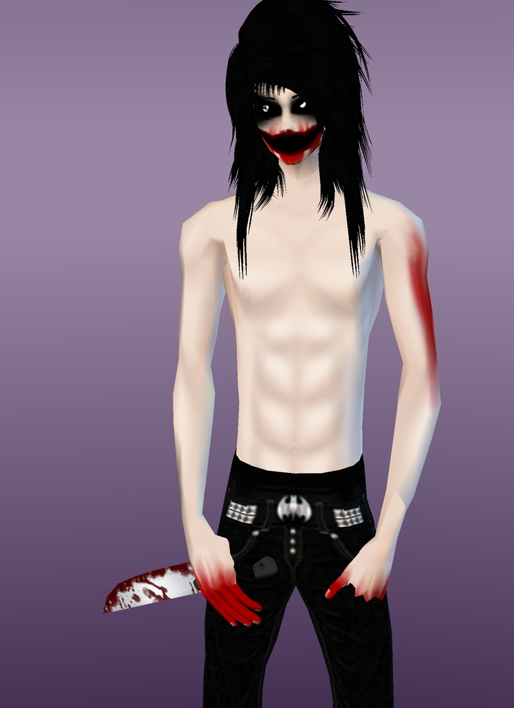 shirtless jeff the killer sketch in 2023