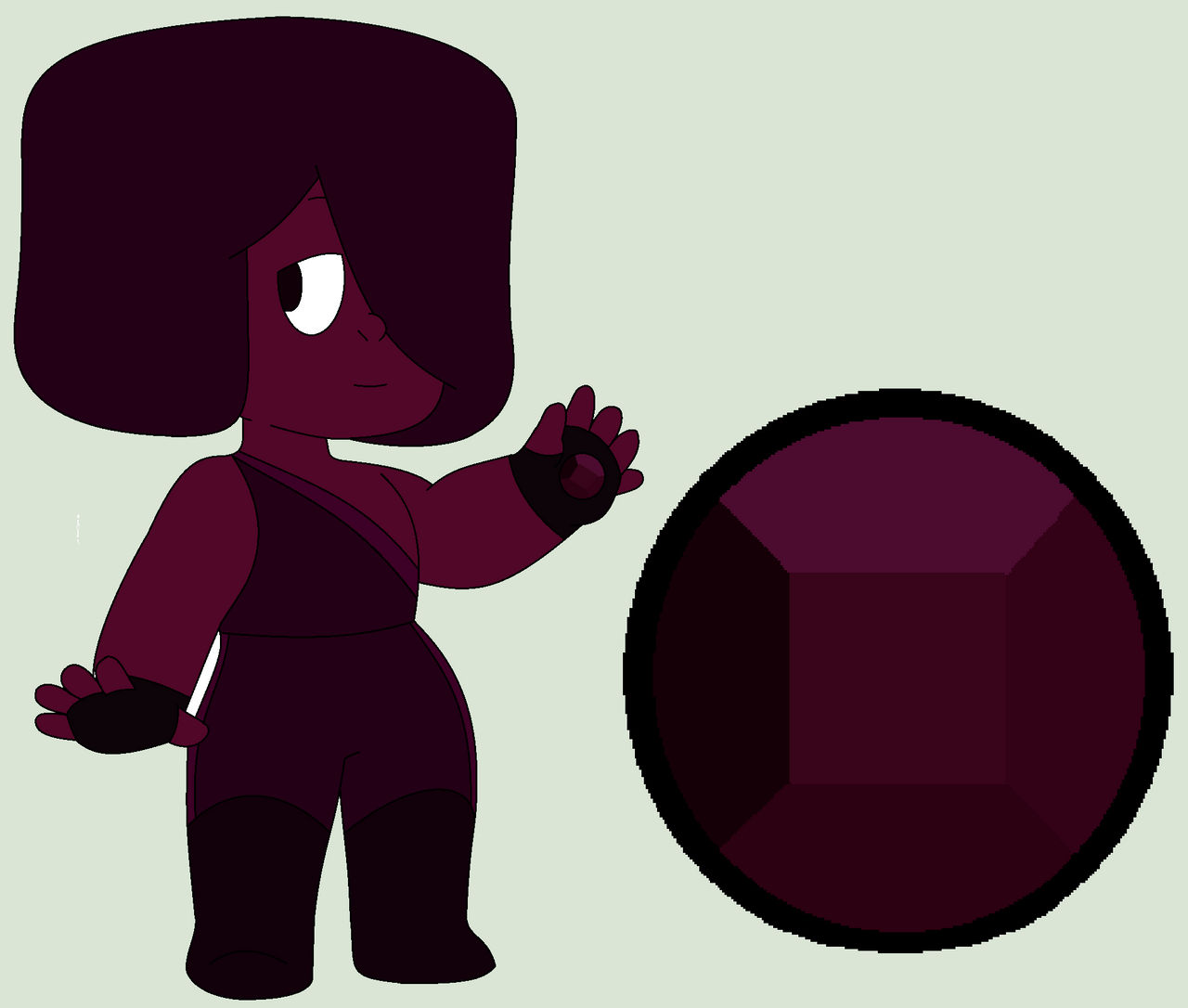SU My Version - Dark Red Ruby by Artistic-Raven on DeviantArt