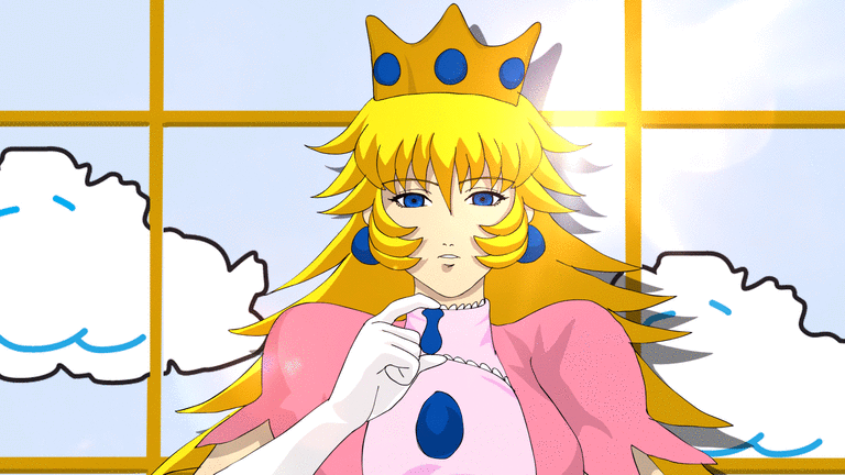 princess peach animation