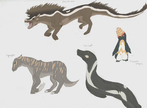 Dragon World Creatures 1