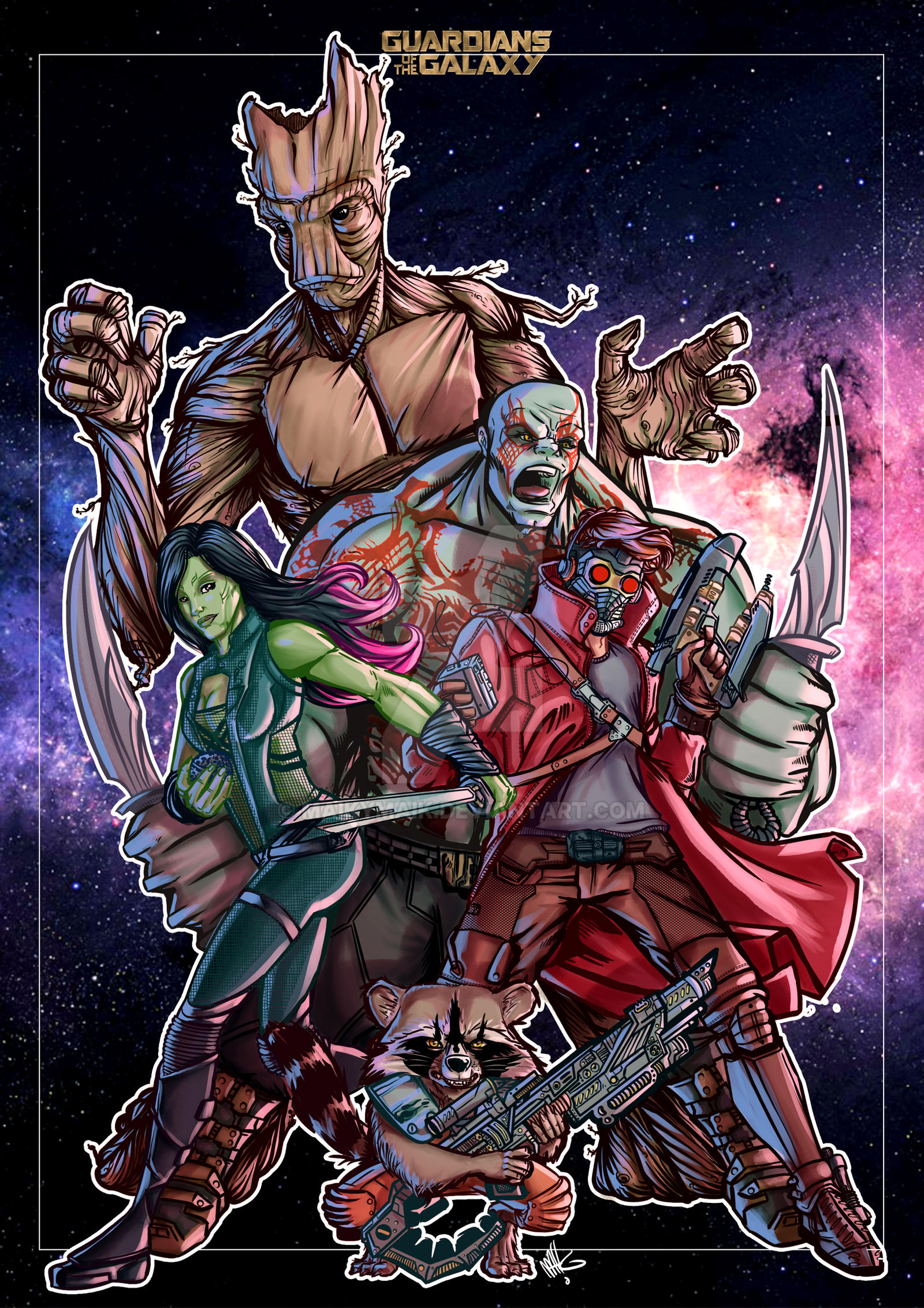 GUARDIANS OF THE GALAXY tribute