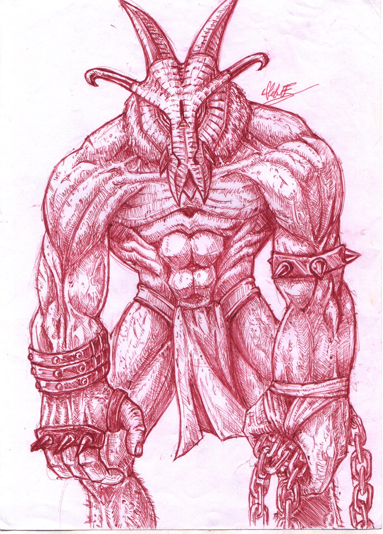 Red Demon Warrior