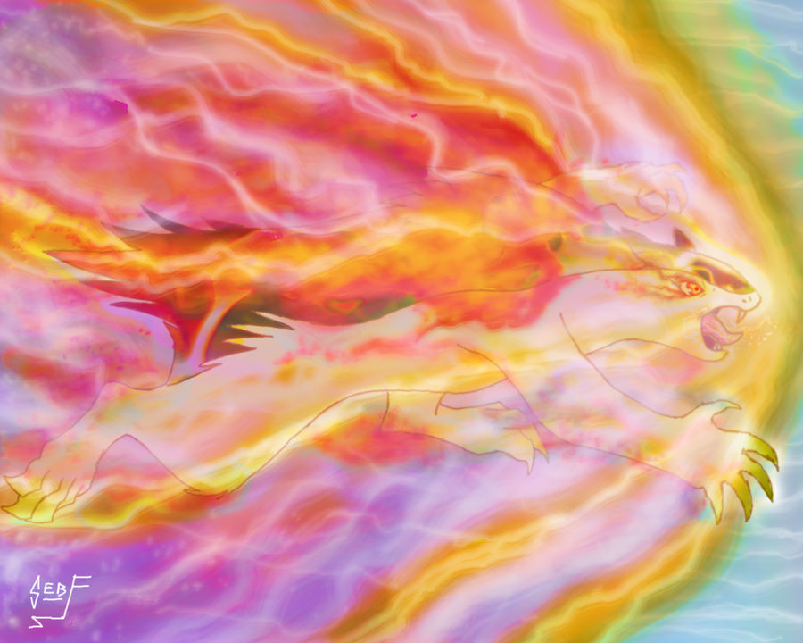 Typhlosion Used Giga Impact by ForeverZeroDragon on DeviantArt