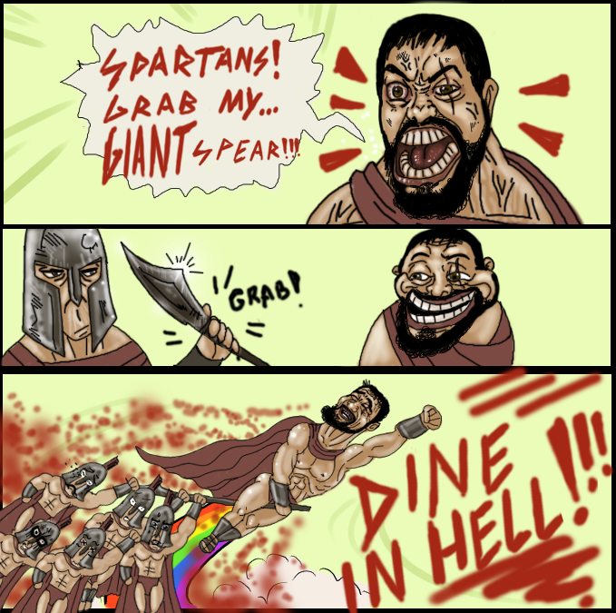 300 Spartans Grab My MEME by ForeverZeroDragon on DeviantArt