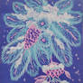 Snowy branch