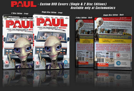 Paul (2011) Custom DVD Cover Promo