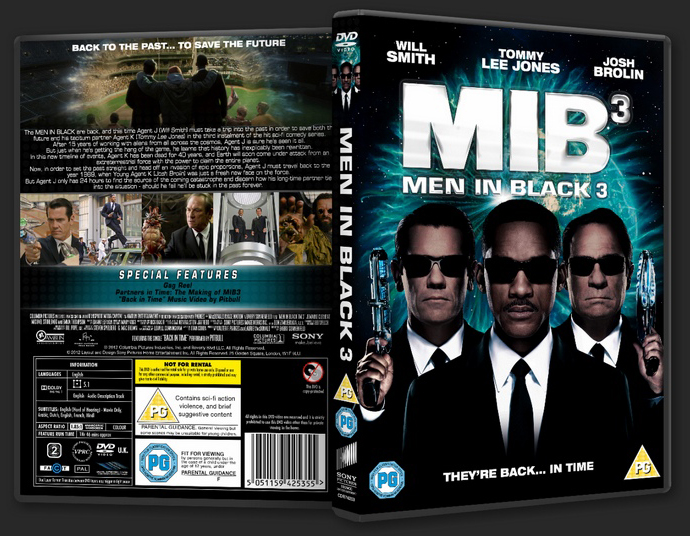 Gárgaras El aparato embarazada Men In Black 3 Custom DVD by DMPettittDesigns on DeviantArt