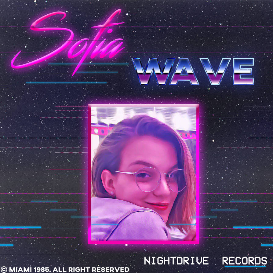 Sinthwave CD record By GenomaVR by GenomaVR on DeviantArt