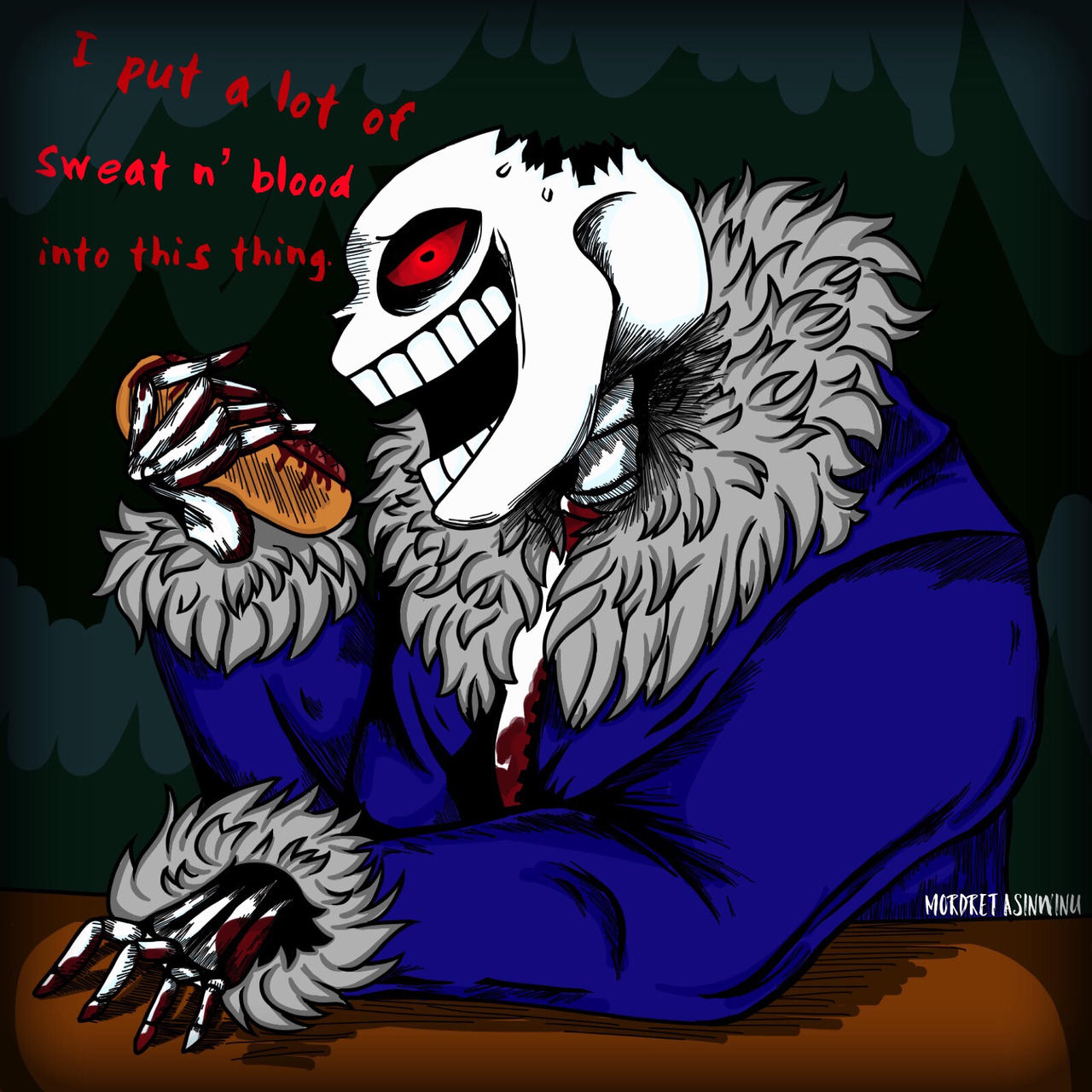 Horror SANS Undetale Alternate version PIO - Drawception