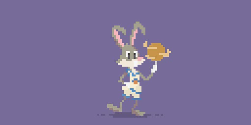 Bugs Bunny basketball player