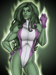 She-hulk color 1