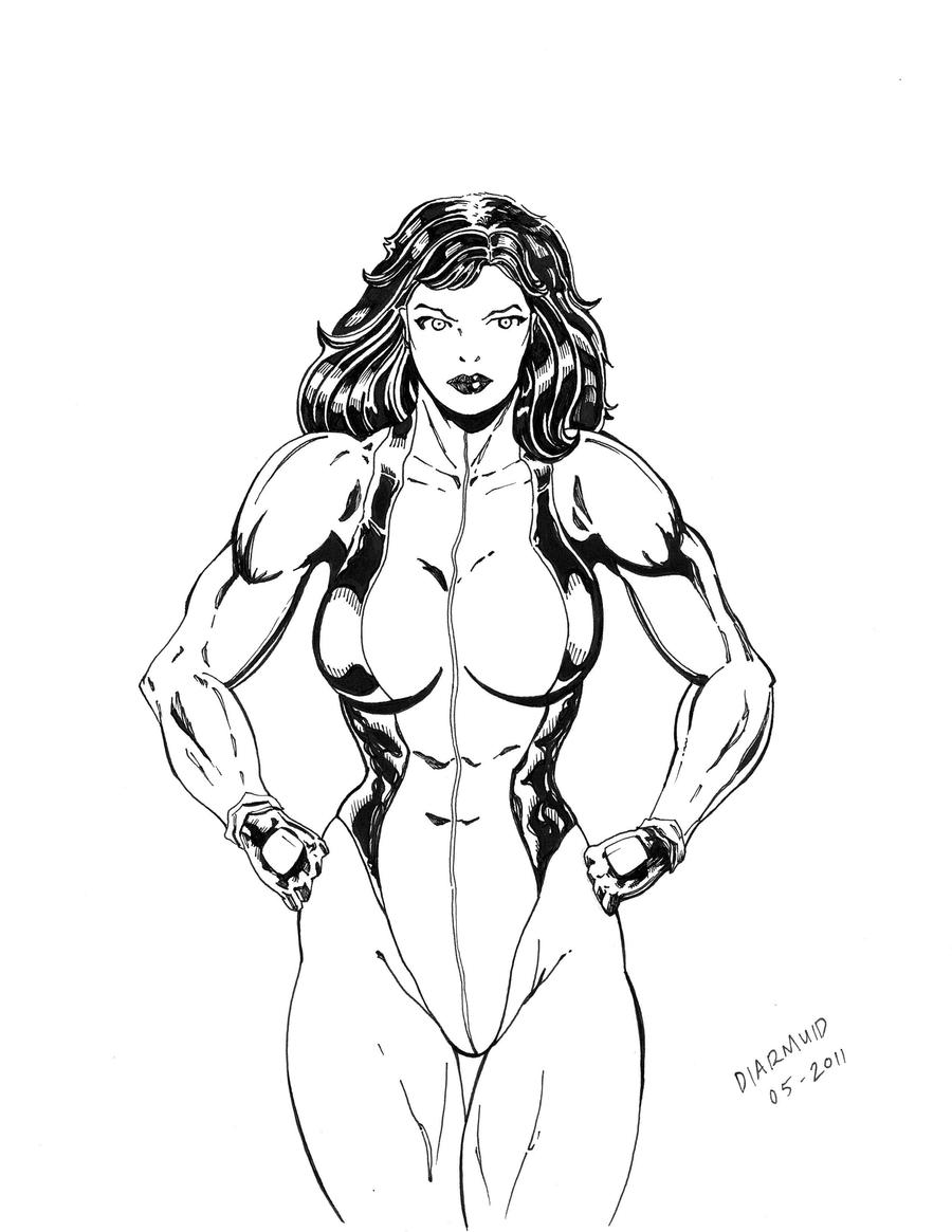 She-hulk commission 34