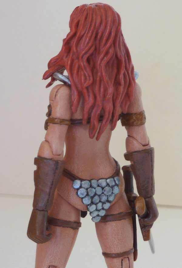 Red Sonja custom action figure 2