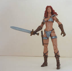 Red Sonja custom action figure 4