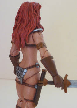 Red Sonja custom action figure 8