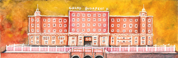 Grand Budapest Hotel Bookmark