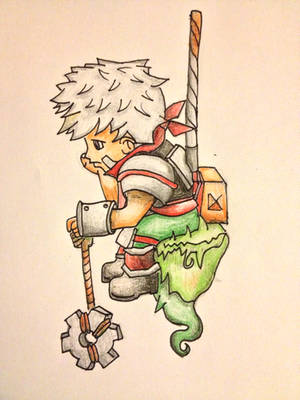 Bastion - The Kid - Fan Art