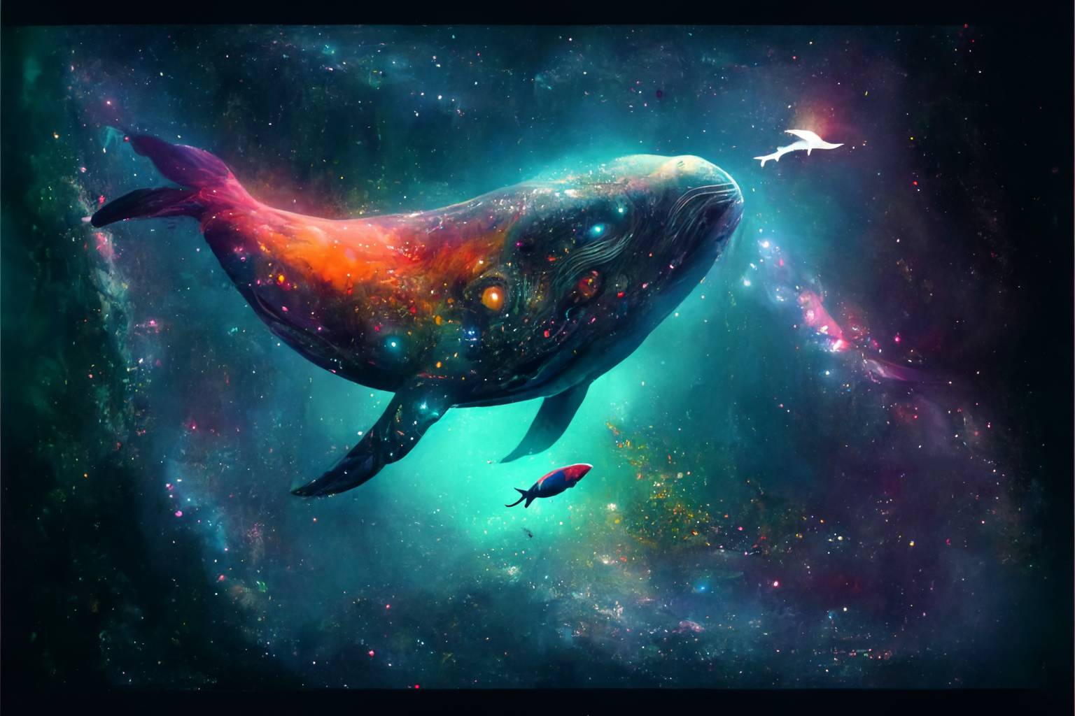 Space Whale by DerCooky on DeviantArt