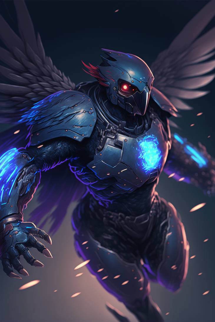 Winged Knight by DerCooky on DeviantArt
