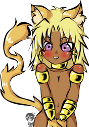 YGO: Kitty Marik by Faggish-Fish