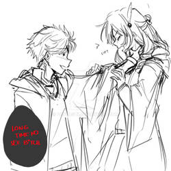 [OC] Pottermore - Max and Amiel -