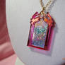 Dream Mirror PINK  Sailor Moon Necklace/Pendant