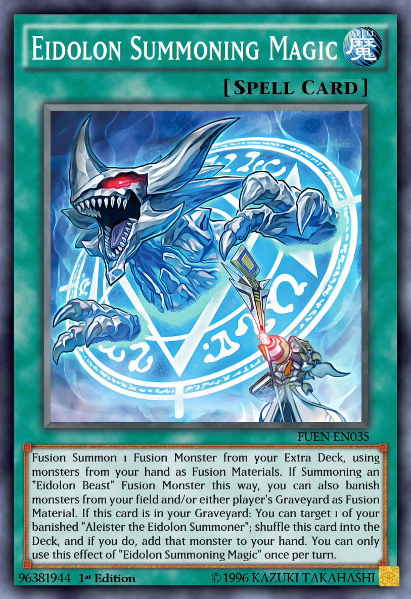 eidolon yugioh deck Grand Archive Radiant Origins Pantheon Preconstructed The emotional echoes of dryad gatherings attract lost souls. Radiant Typhoon Varuroon, the Marine
