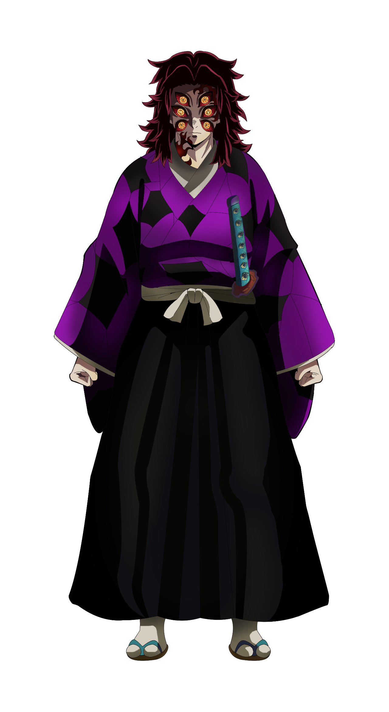 Kokushibo Png Remaster by is4que on DeviantArt