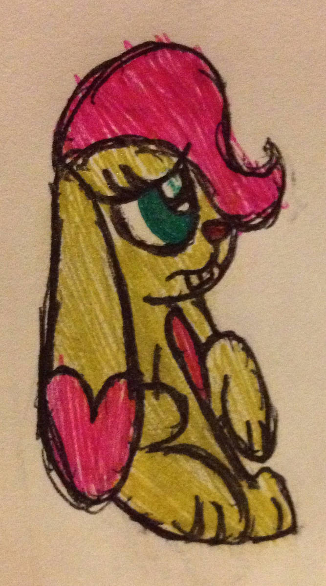 G Flutter Rabbit rabbit!Fluttershy by ColorfulWonders on DeviantArt