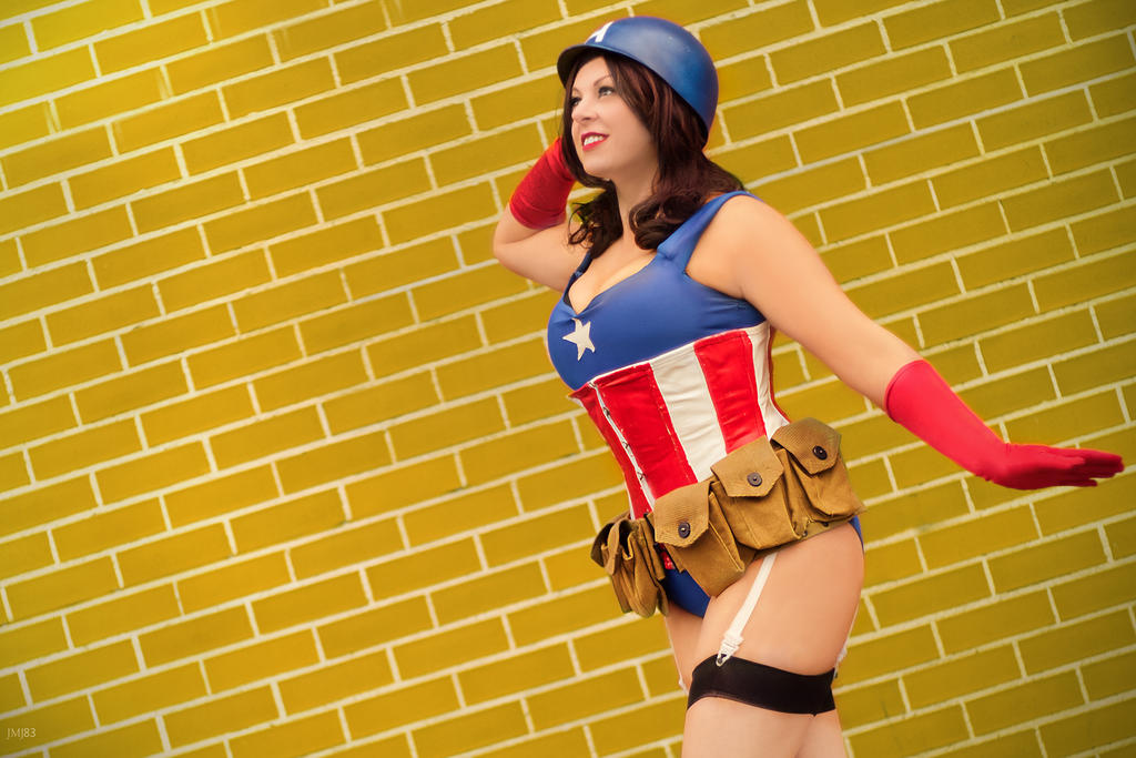Captain America Girl by JMJ83