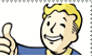 vault boy stamp