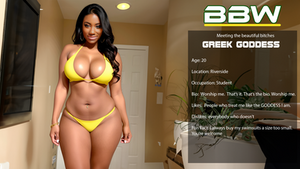 Greek Goddess' BBW BIO
