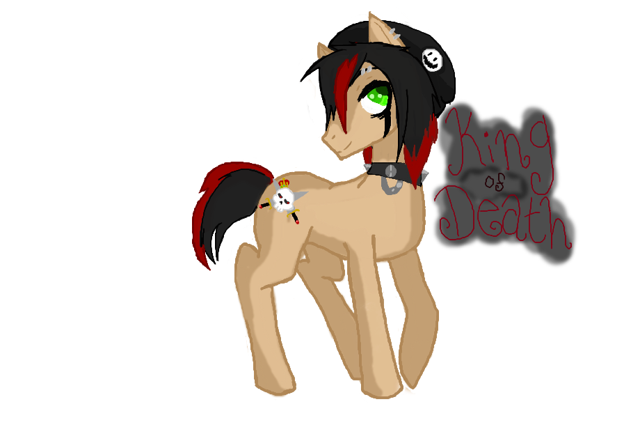 mlp oc King of Death