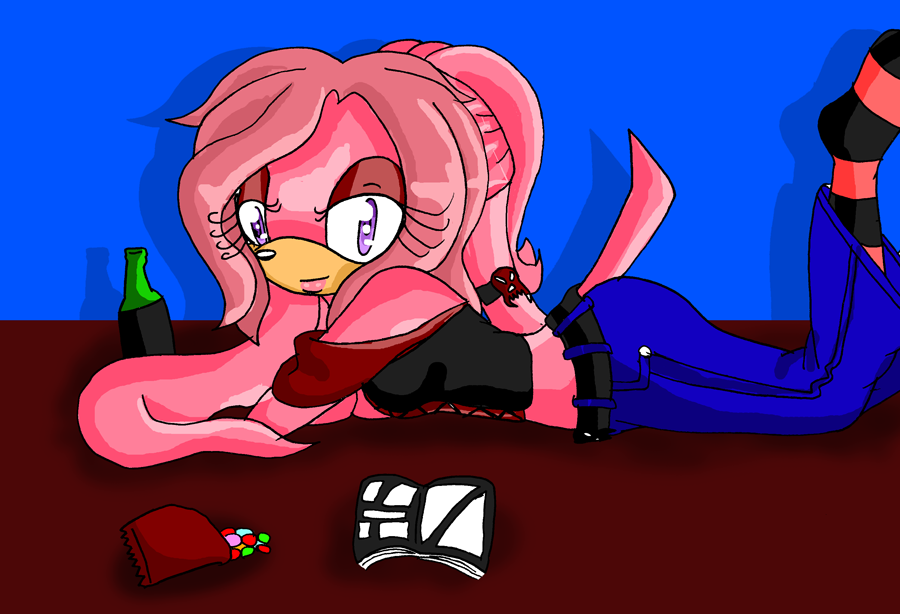 .:GA:. Aly Echidna chilling