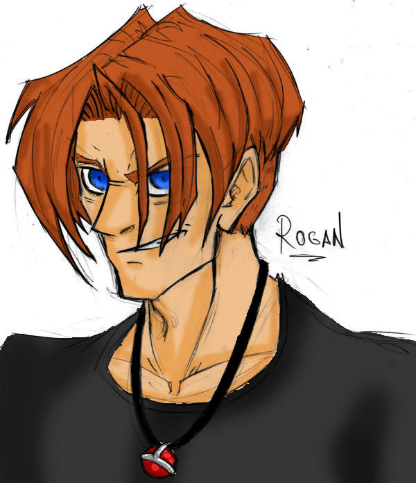 .:Collab:. Rogan head shot coloured by Maddysu86 on DeviantArt