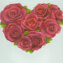 Mobile design_heart roses