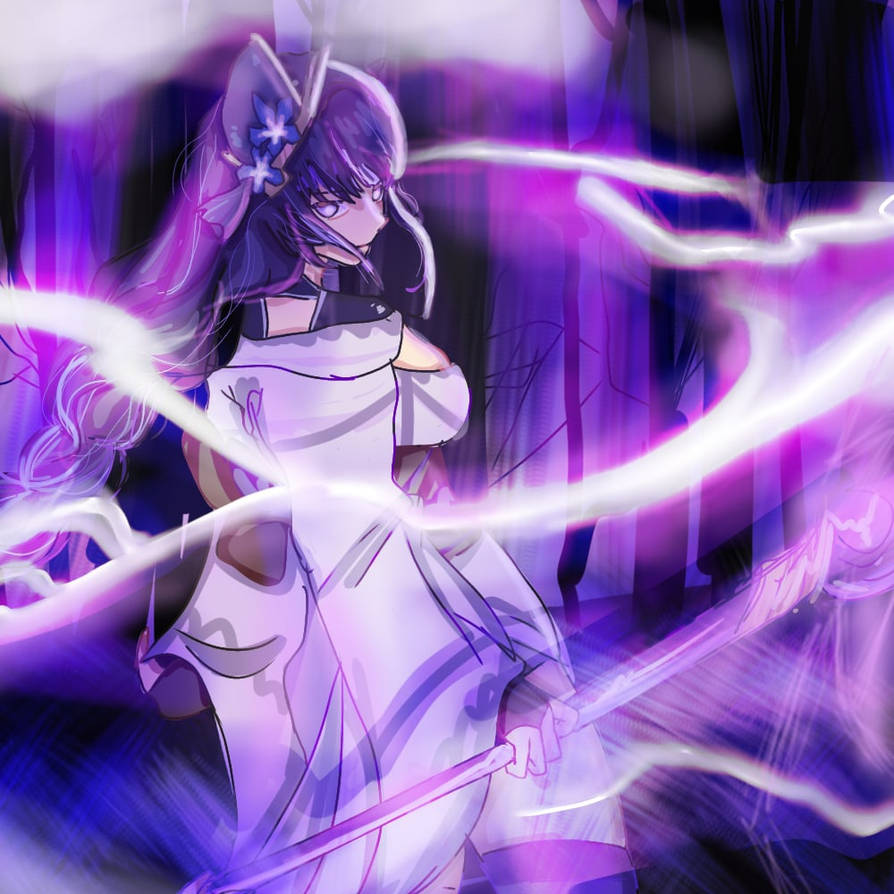 Electric Rage | Genshin Impact | Raiden Shogun by AkioCream on DeviantArt