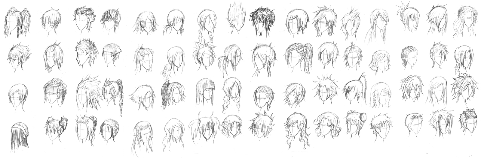 anime male hair styles by totamikun on DeviantArt