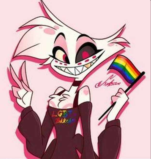 Angel Dust is gay (Hazbin Hotel fans only)
