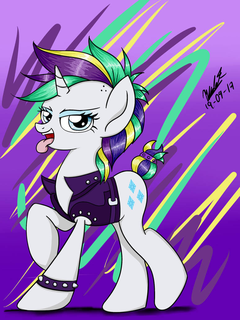 Punk Rarity Screencap Punk Rarity | MLP:FIM Season 7 by ViejilloxArt on DeviantArt