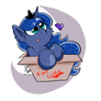 Luna Sticker