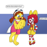 Feathers and Clowns