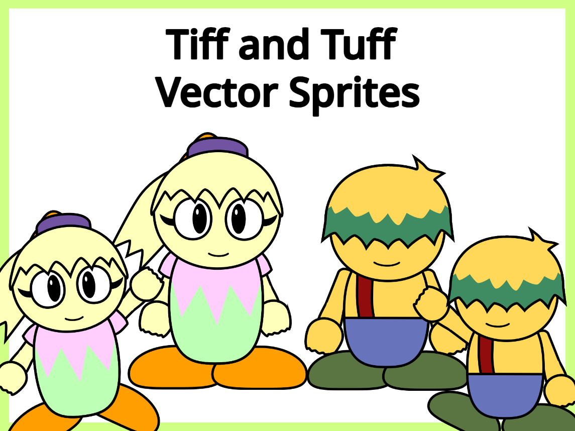 Tiff and Tuff Vector Sprites by RDash75 on DeviantArt