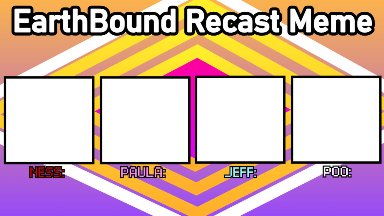 Recast Deviantart Base EarthBound Recast Meme by RDash75 on DeviantArt