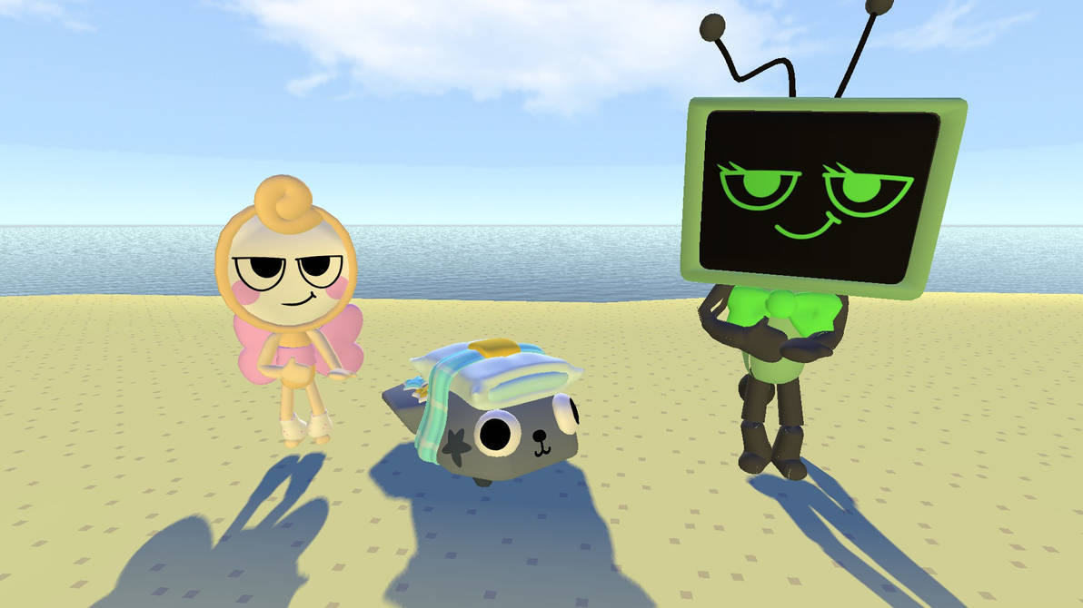 Vee Gmod GM: Glisten and Vee Takes Pebble to the Beach! by RDash75 on DeviantArt