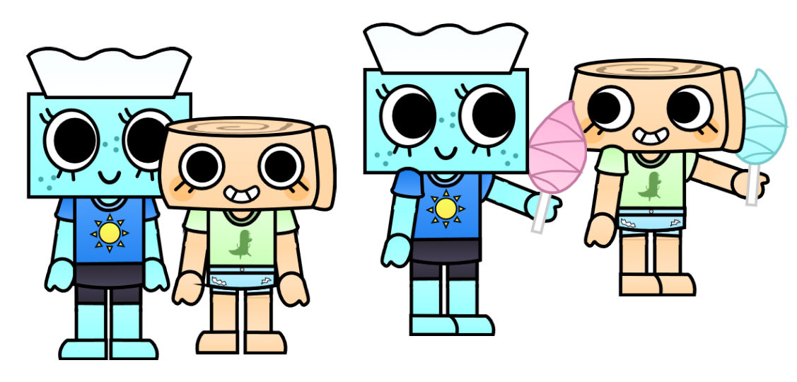 Tisha Fan Design Fanmade Summer outfits of Tisha and Shelly! by RDash75 on DeviantArt