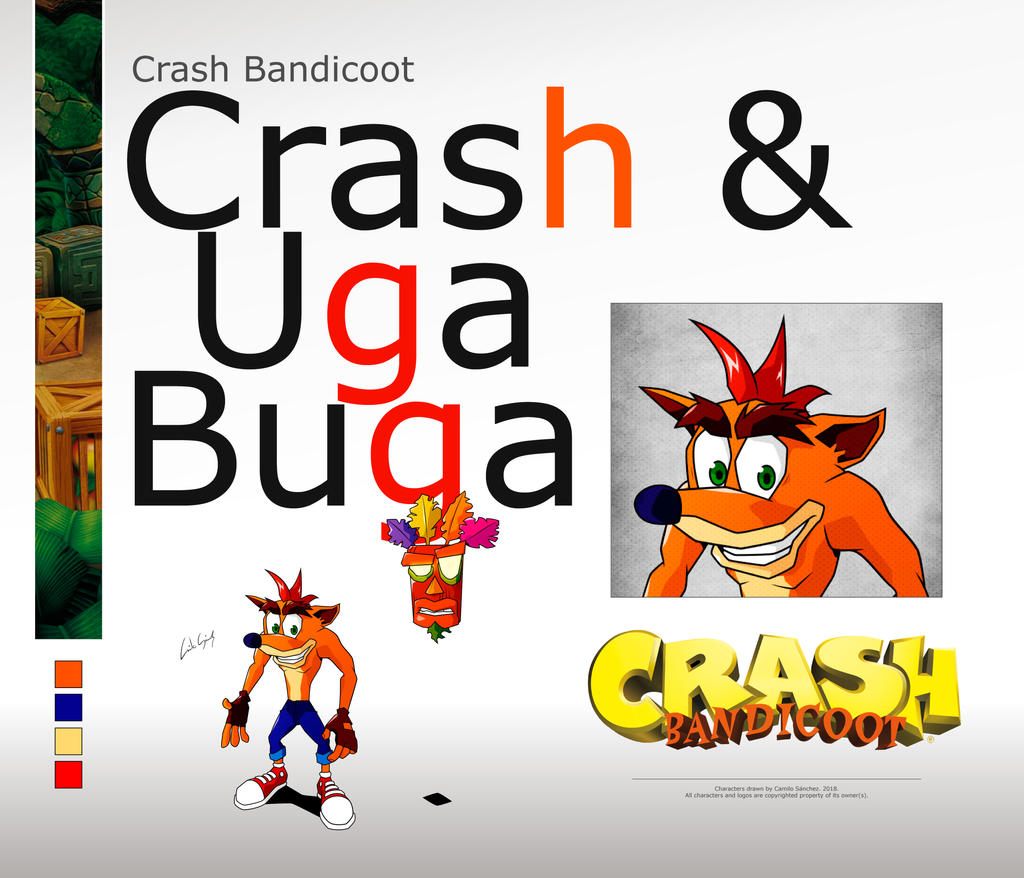 Crash Bandicoot - Crash and Uga Buga by Lefthanded-12 on DeviantArt