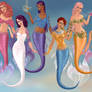 Mane 6 mermaids