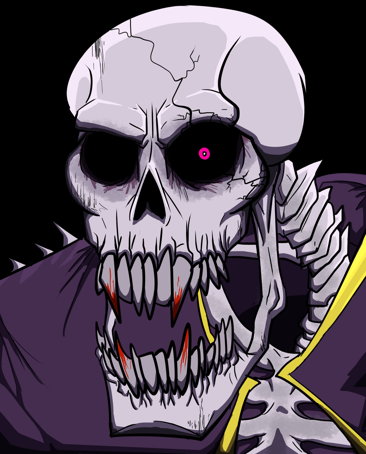 Skeletonwitch Vampire Vampire Skeleton Art Vampire Skull 💀 🩸 Mixed Media #mixedmedia